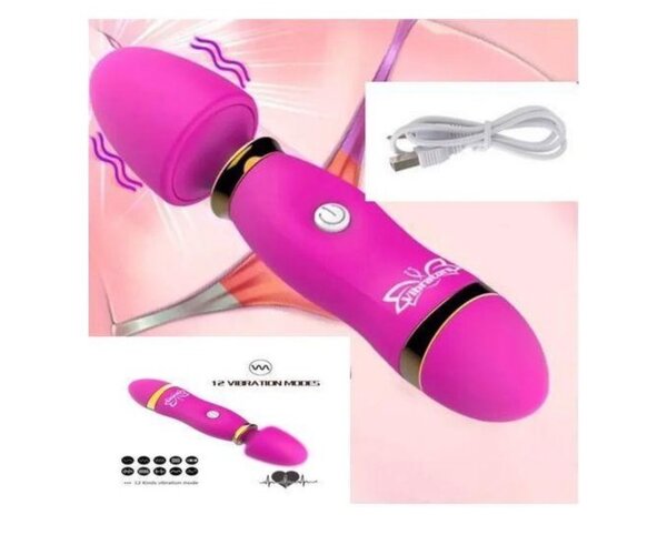 Vibromasseur 12 Modes Rechargeable