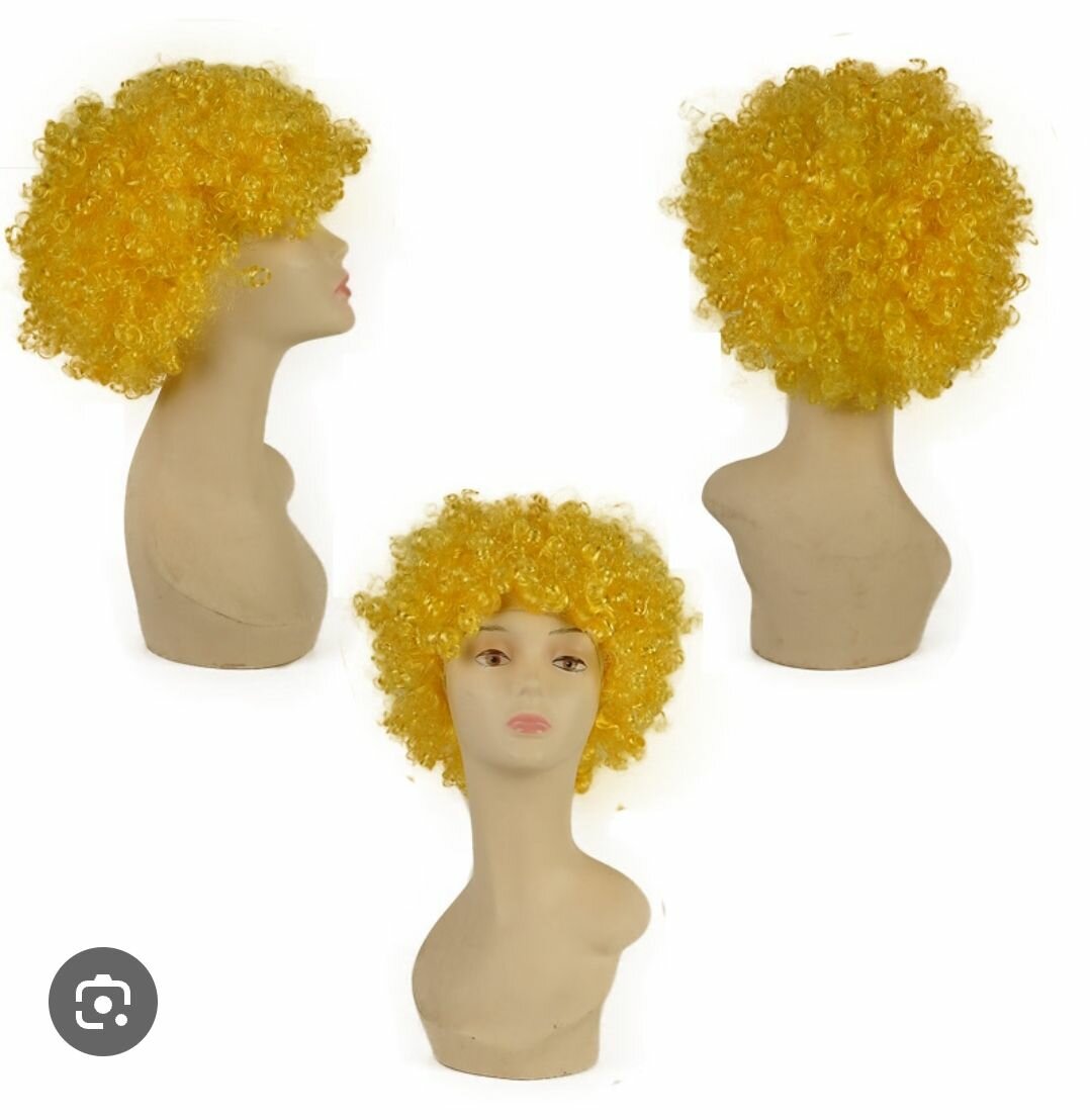Perruque de fête synthétique