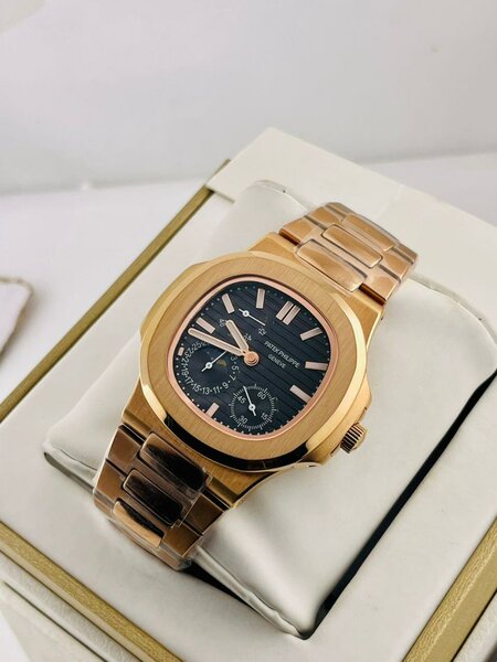 Montre de luxe en acier