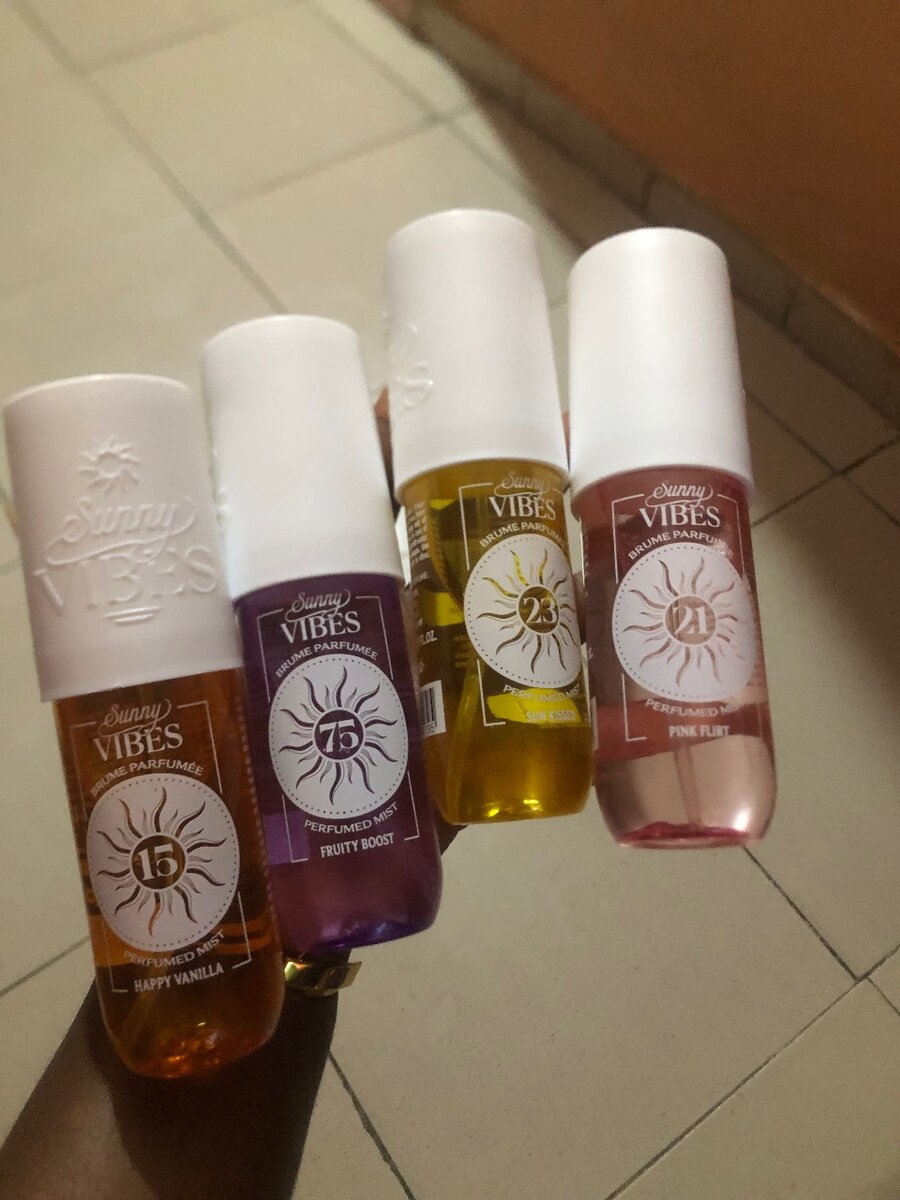 Parfum Sunny Vibes 1/2douzaine