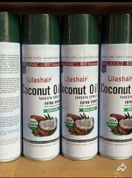 Spray Brillance Huile de Coco Bio