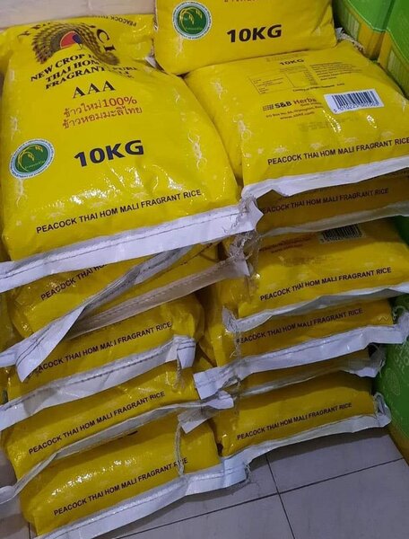 Peacock Thai Hom Mali Jasmine Rice