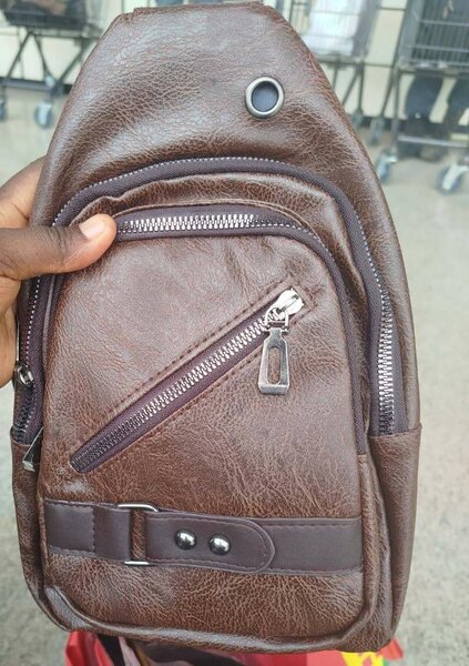 Sacoche bandoulière en cuir