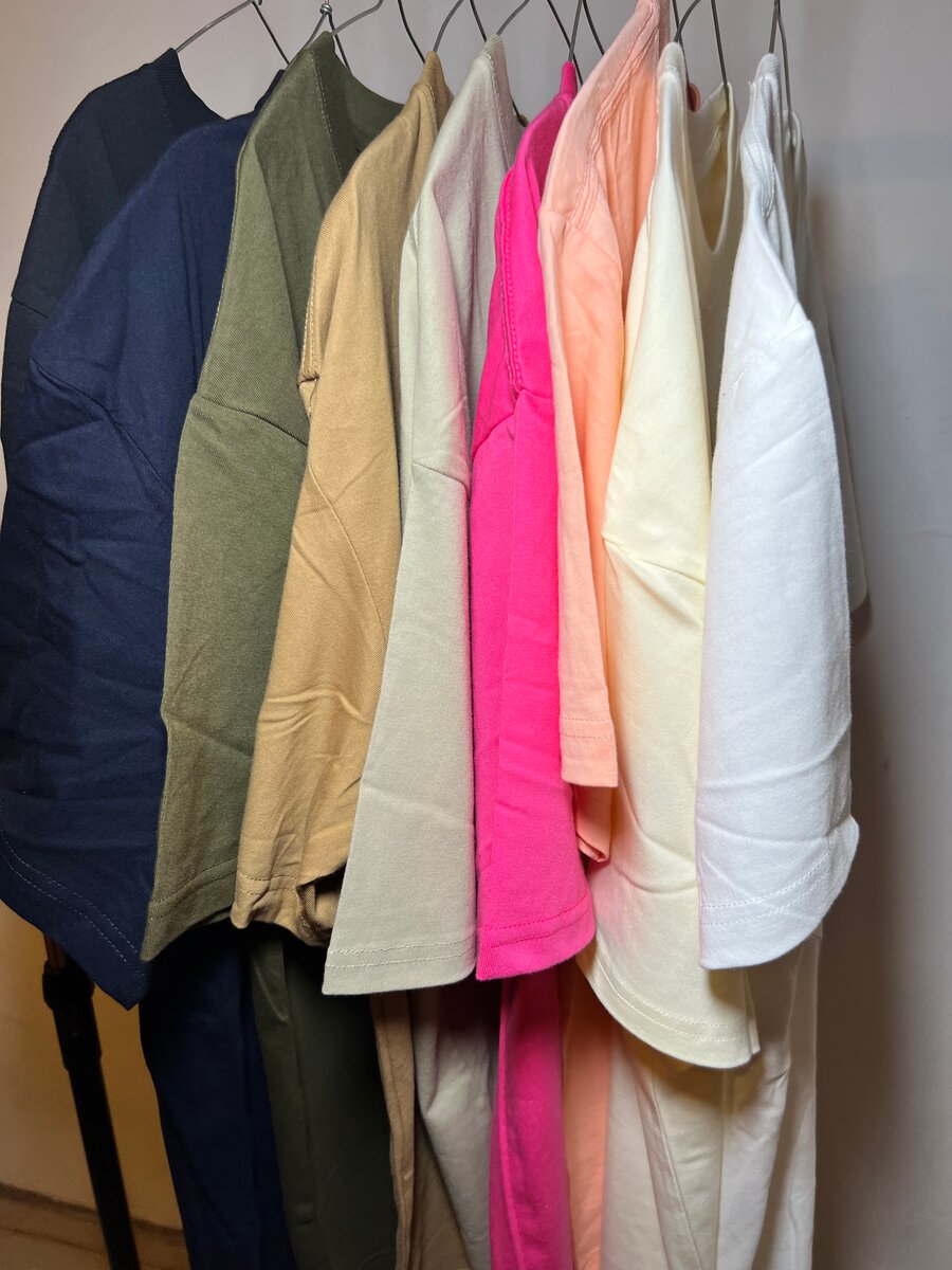 Unisex Colorful Cotton T-shirts