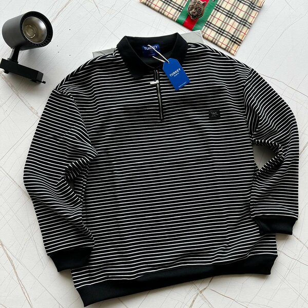 Pullover with Polar Neck