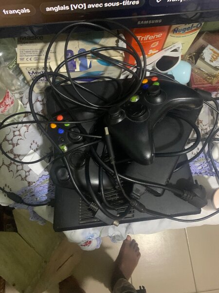 Console Xbox 360 avec Manettes