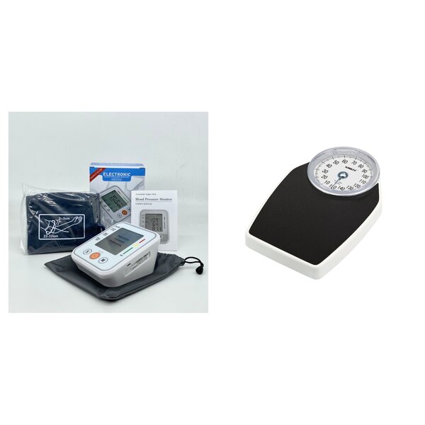kit medical ( tensiomètre rechargeable + balance mécanique)
