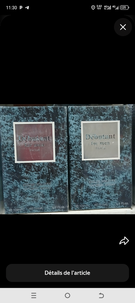 Parfum Débutant pour Homme