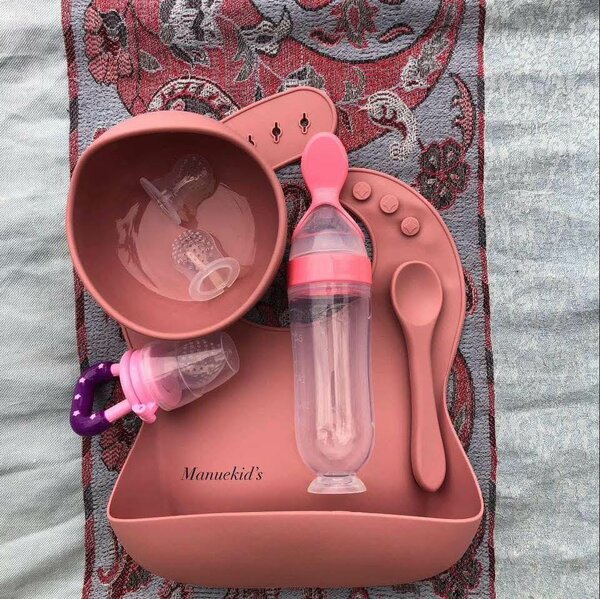 Ensemble Vaisselle Bébé Silicone