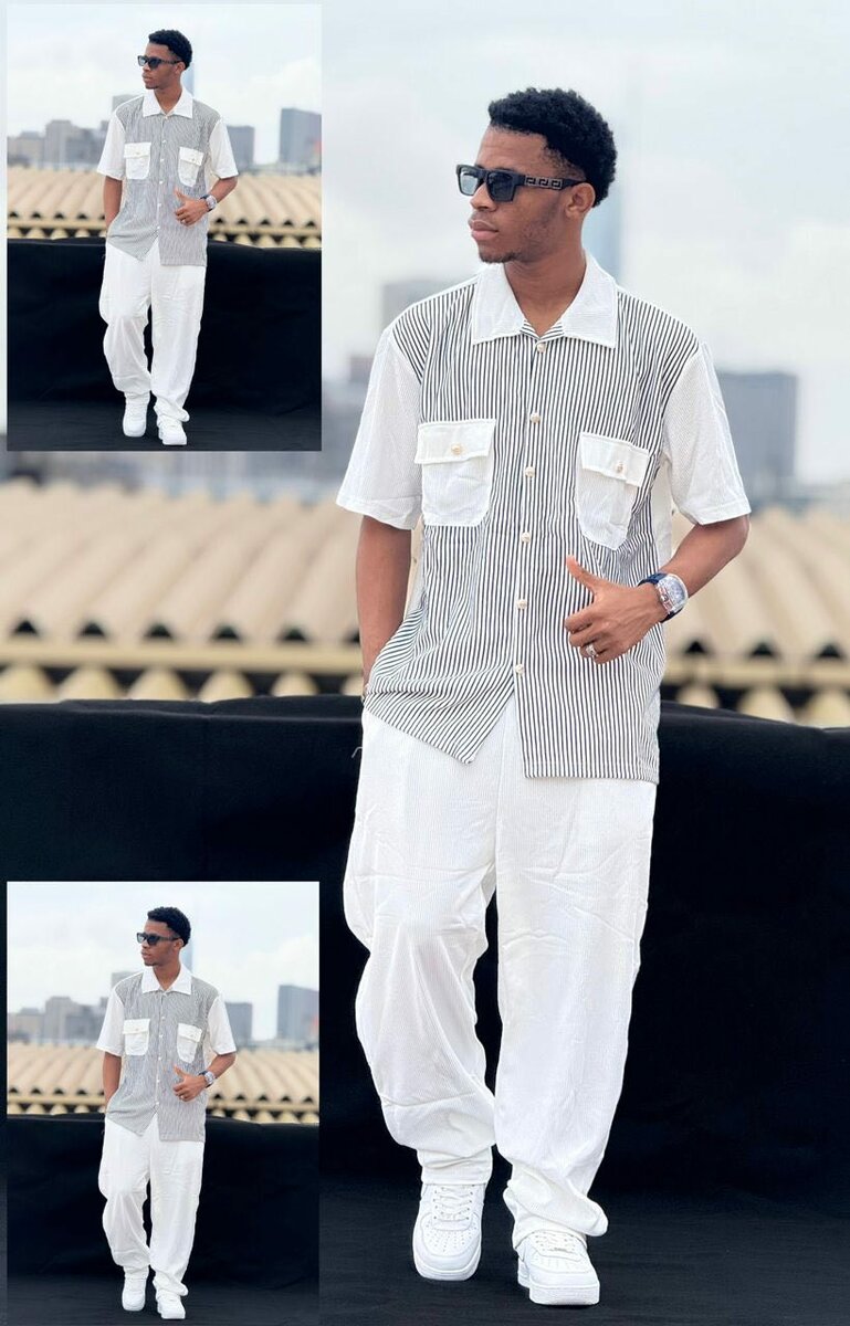 Ensemble tendance homme imprimé