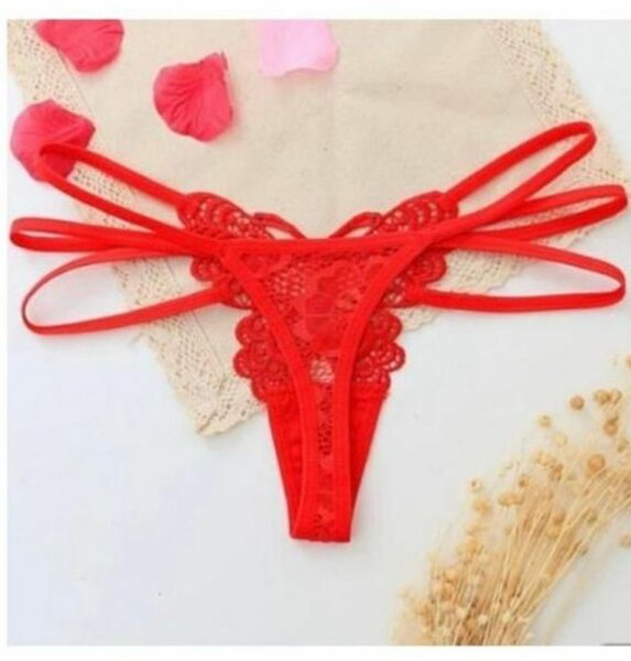 String Tanga en Dentelle Sexy