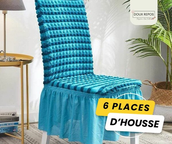 Lot de 6 Housses de Chaise