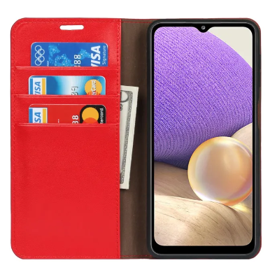 Oppo A15 / A15S Case, Premium PU Leather Magnetic Shockproof Book Stand Folio Flip Wallet Case Cover with Card Holder