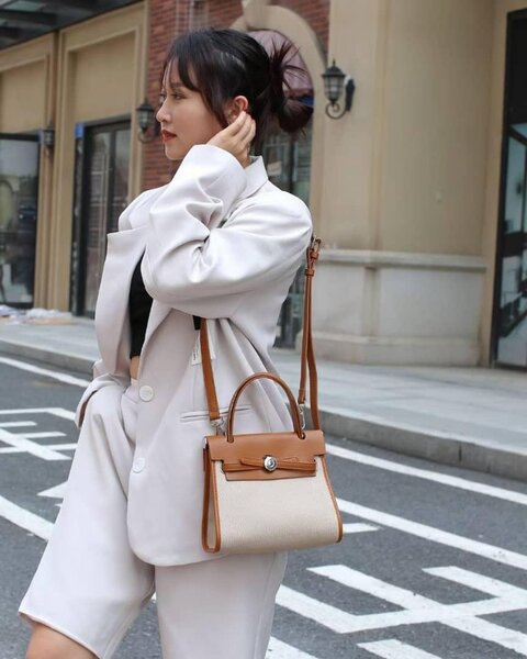 Sac à main élégant en cuir