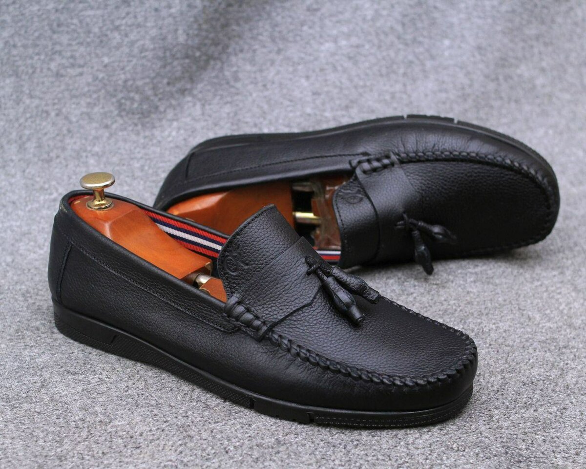 Mocassins en cuir élégants