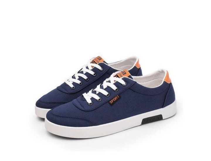 Baskets décontractées bleues