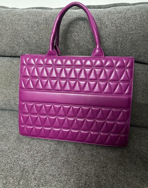 Sac à main violet chic