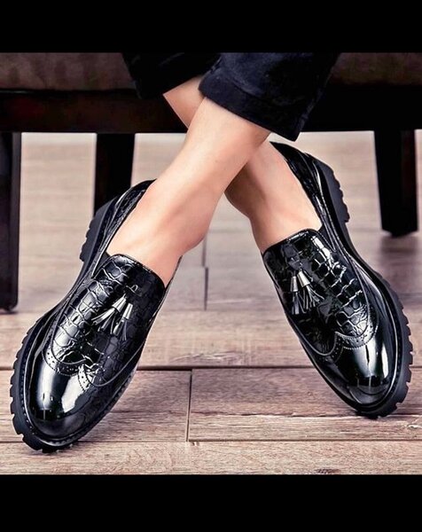 Mocassins  miroir cassée