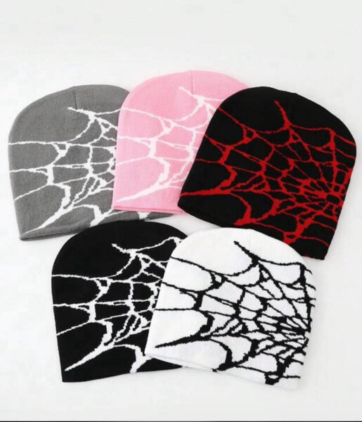 Bonnets Design Toile d'Araignée