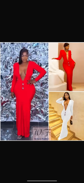 Robe Longue Élégante Femme