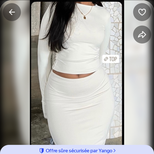 Robe moulante élégante