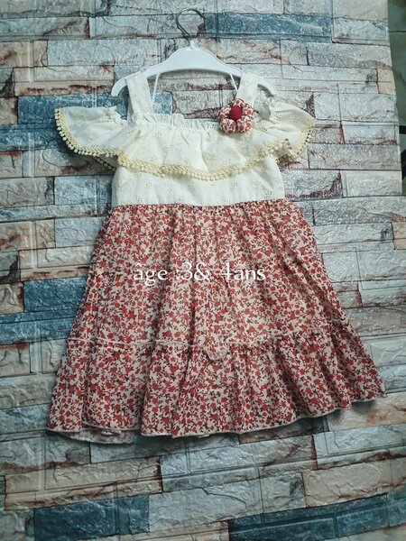 Robe enfant fleurie bohème