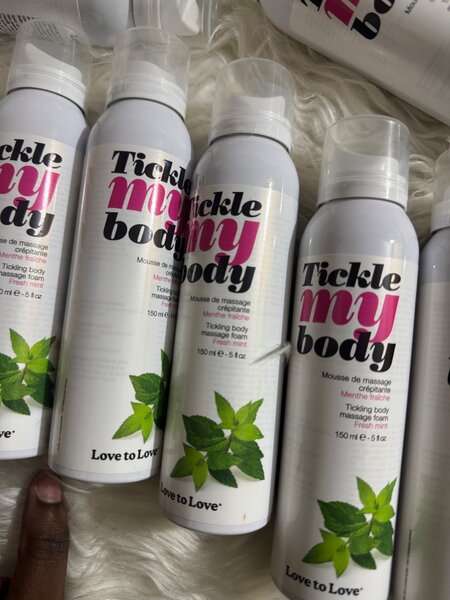 Mousse de massage crépitante