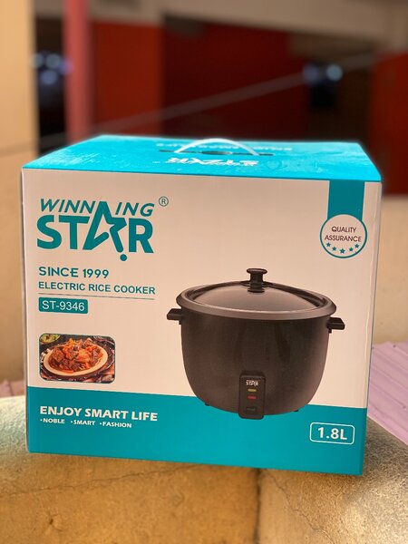Winning Star Rice cooker 1.8L Capacity