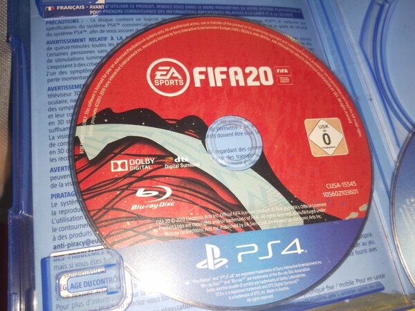 Cd FIFA 20 ps4