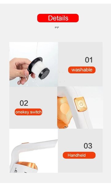 Cordless Vacuum Cleaner (3 in 1)