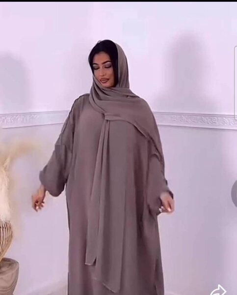 Boubou avec Foulard Collée