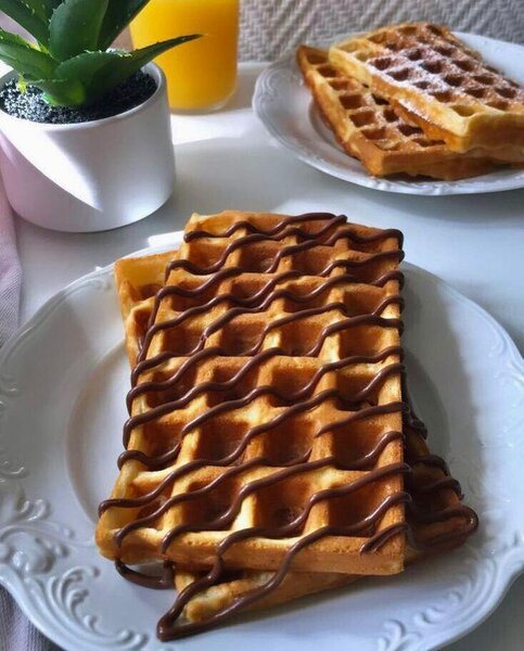 ×2 Gaufres au chocolat