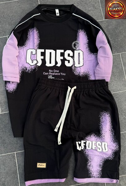 Ensemble de sport coloré