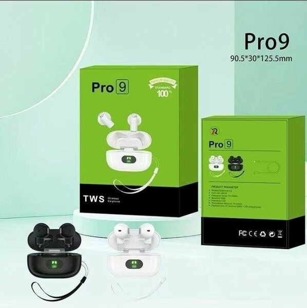 Écouteurs sans fil Pro9 Bluetooth