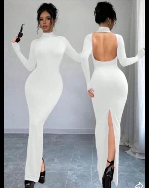 Robe Longue Dos Nu Éblouissante