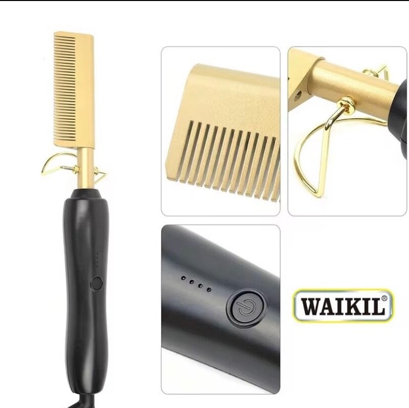Peigne Chauffant Électrique Waikil
