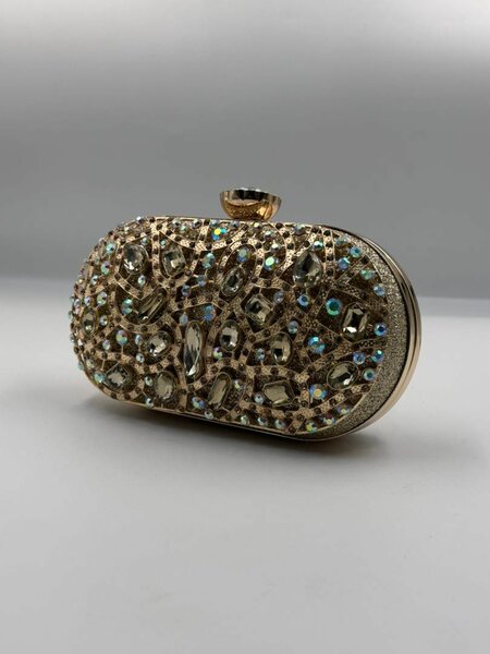 Silver & Black Purse