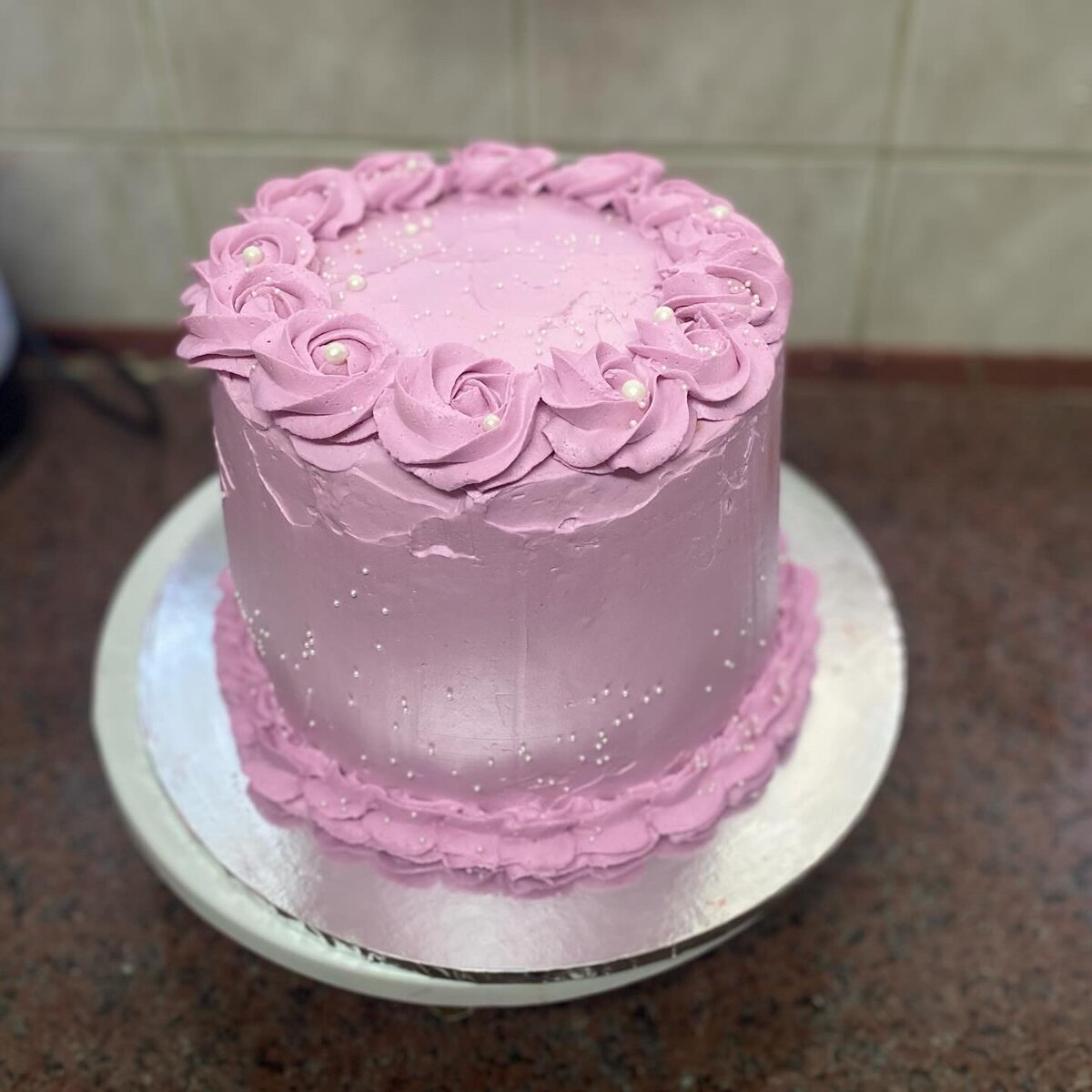 Simple 4 layer cake