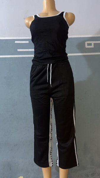 Ensemble Décontracté Femme Noir