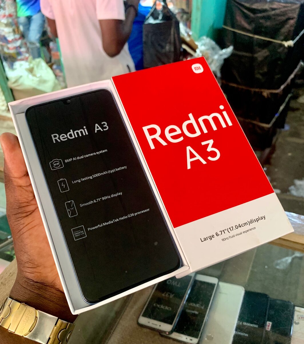 REDMI A3 128GB/6GB DE RAM 2SIM 4G