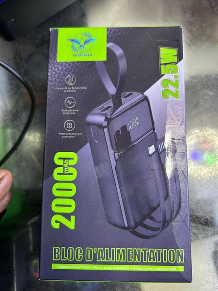 Bloc d'Alimentation 20000mAh