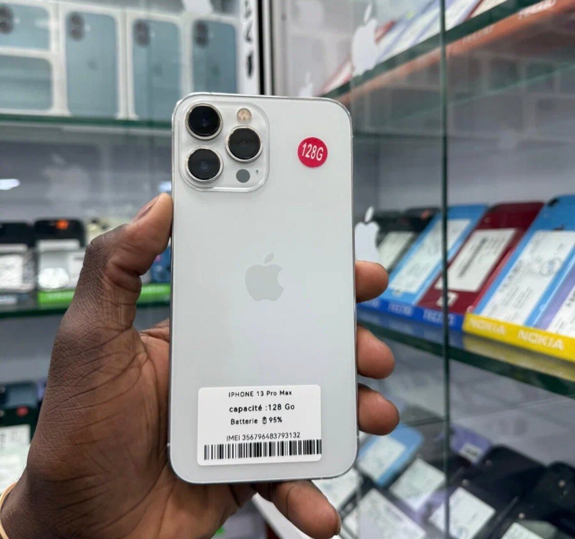 iPhone 13 Pro Max 128GB Argent