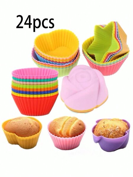 Moules cake silicone 20pieces