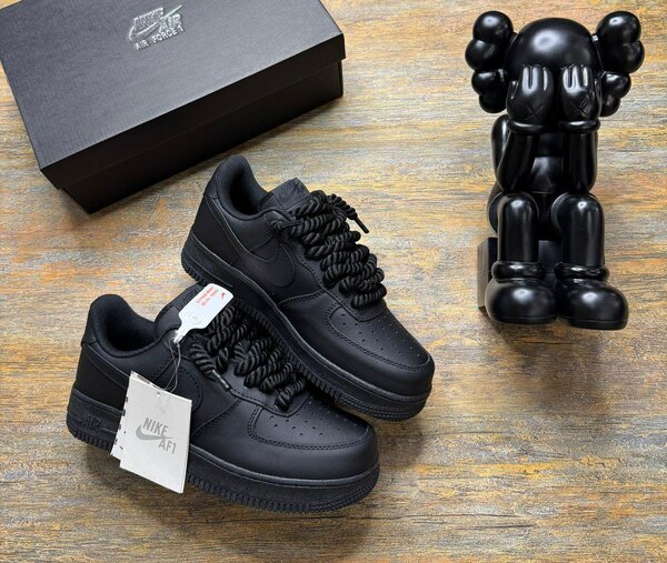 Sneakers Air Force 1 Blanc et Noir