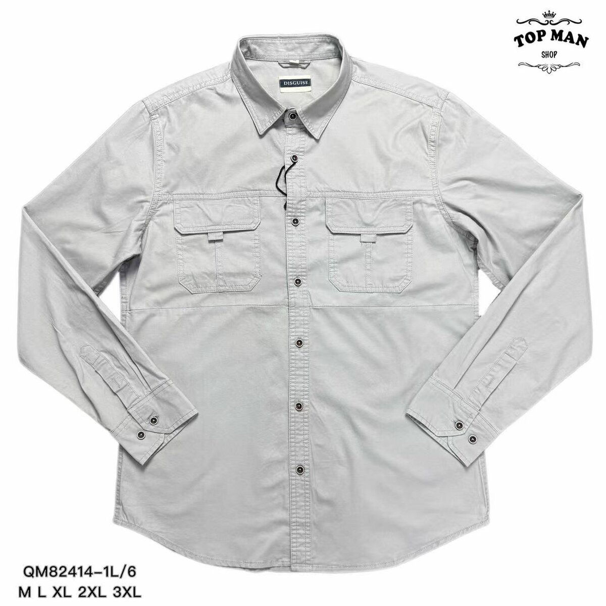Chemise décontractée homme Top Man