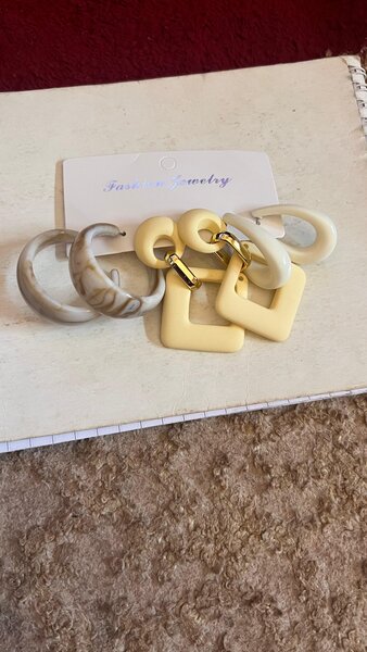 Ensemble Boucles d'Oreilles Mode