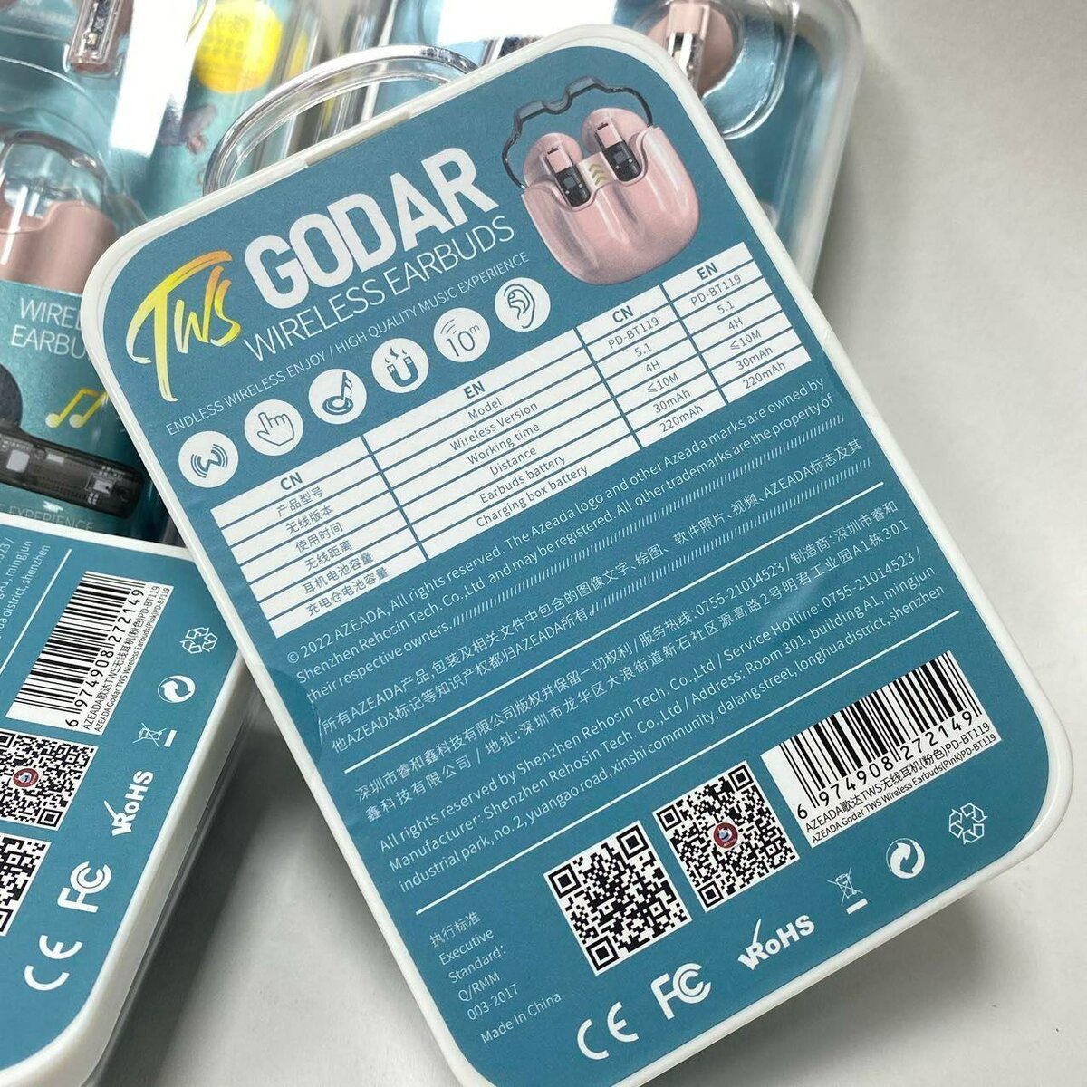 Écouteurs Sans Fil TWS Godar