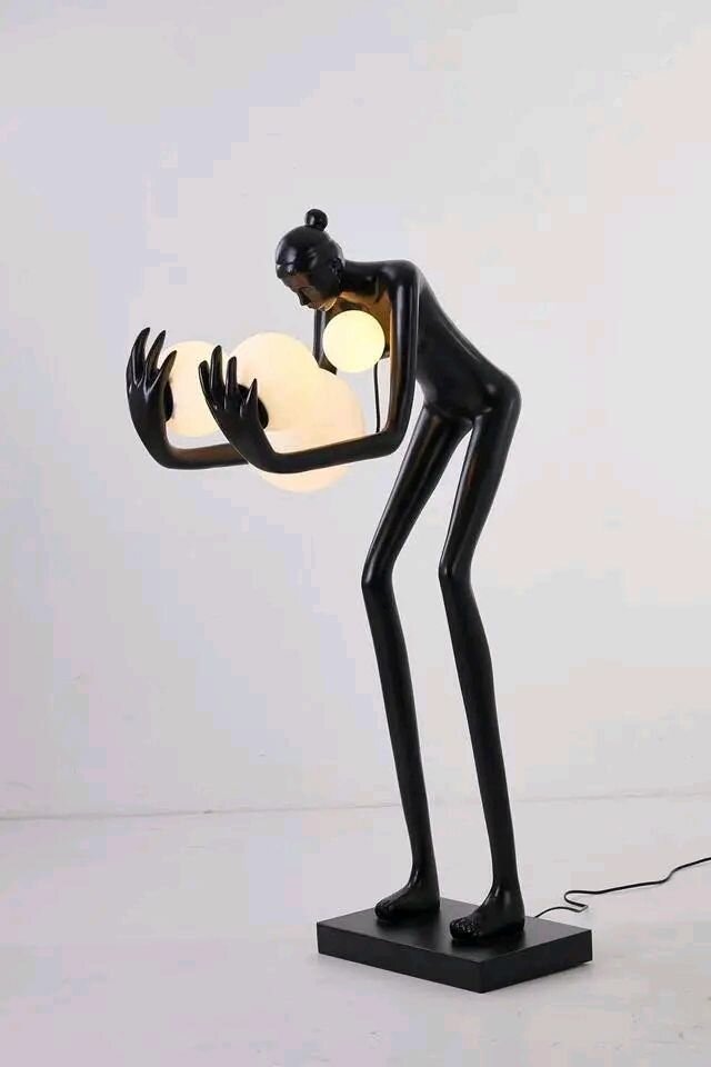 Lampe Art Déco Silhouette