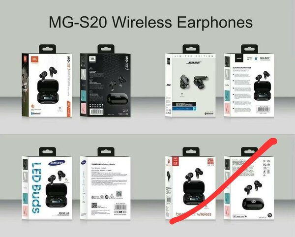 MG-S20 Wireless Earbuds