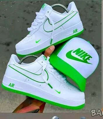 Baskets Nike Air blanches